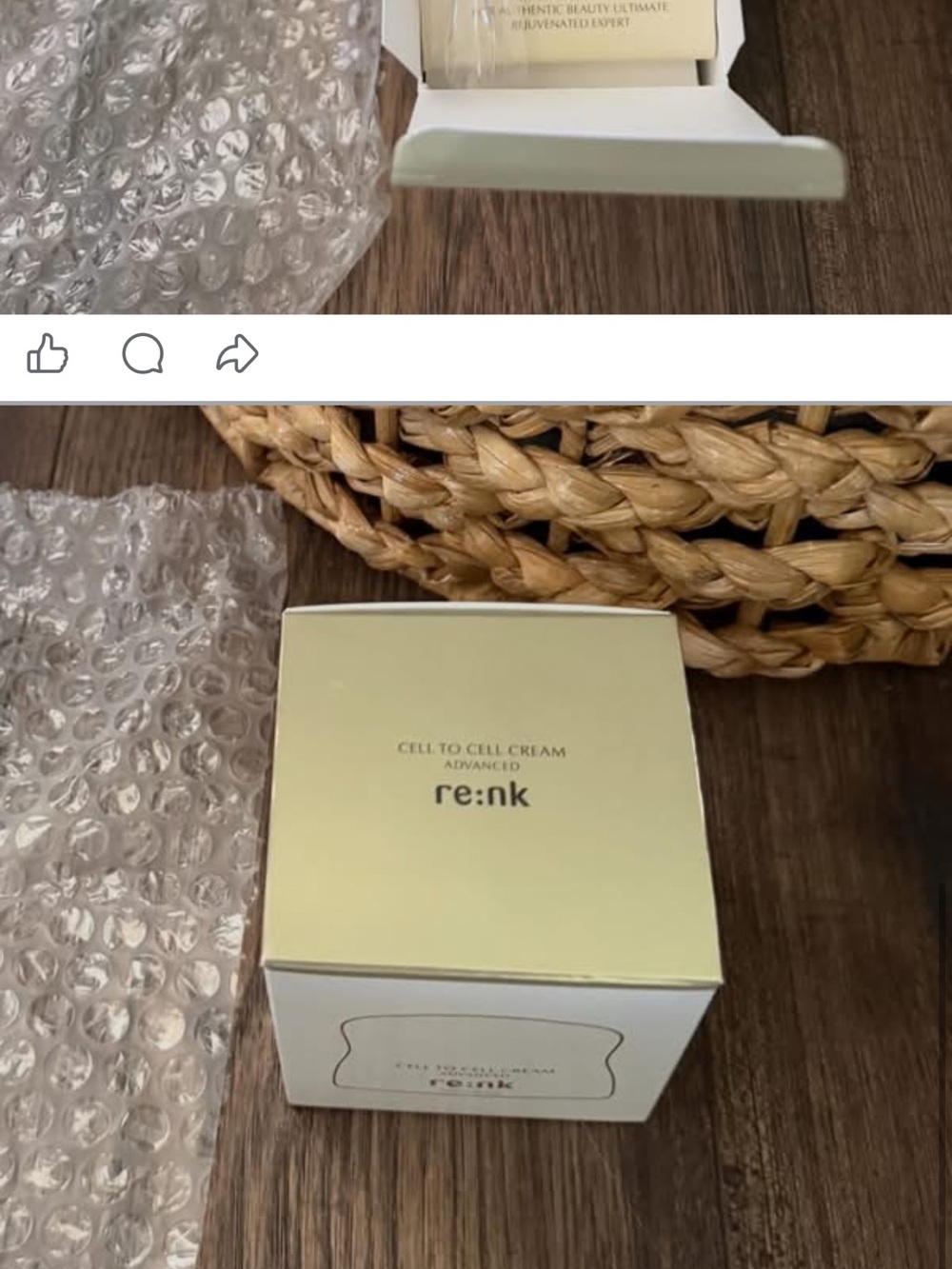 Re:nk Cell to Cell Cream Advanced 50ml 1.69 fl oz Korean Skincare - New In Box - Picture 4 of 4